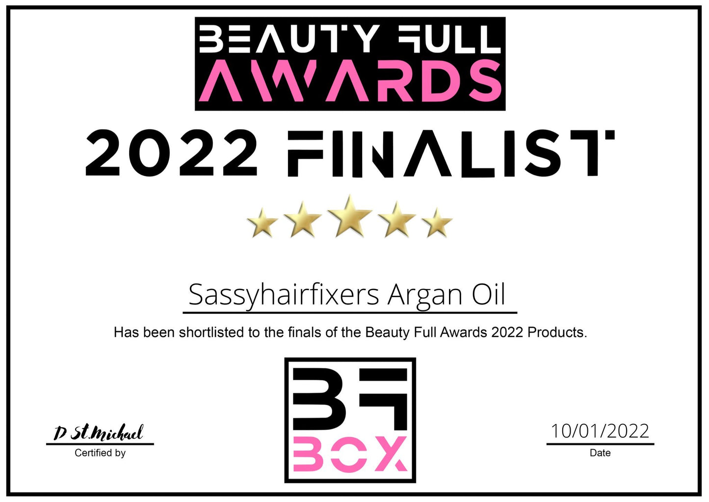 Sassyhairfixers Argon Oil 50ml