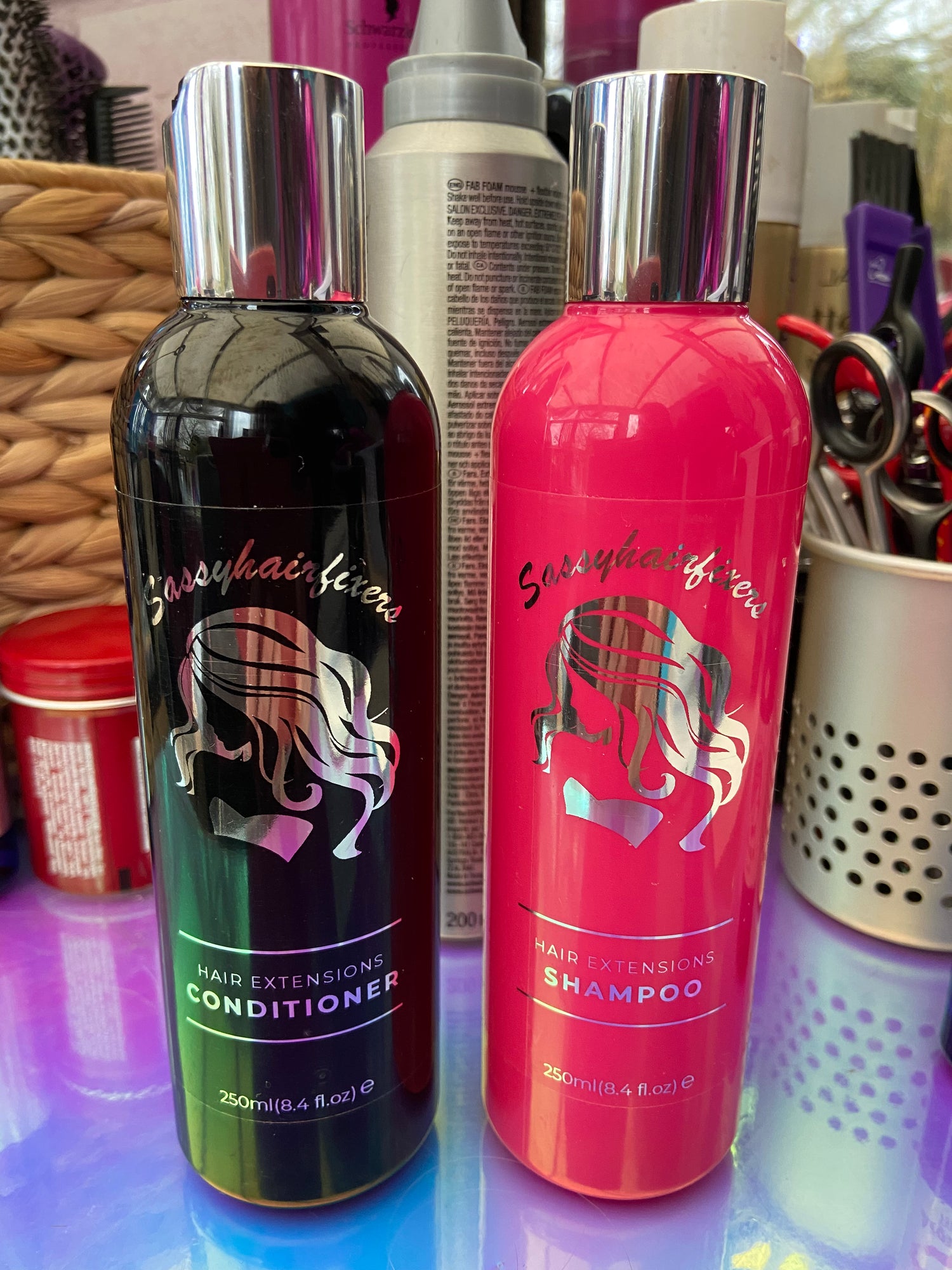 Sassyhairfixers Hair extensions Shampoo and conditioner Duo