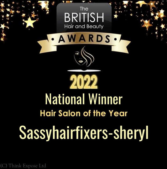 British Hair and Beauty 2022 Winner!