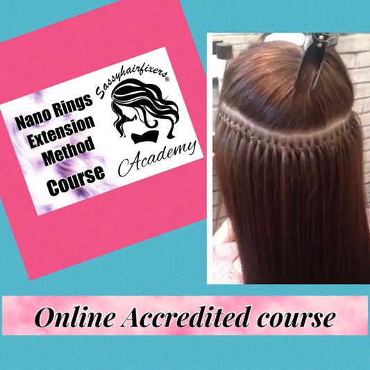 Nano Hair Extensions Online Accredited Training course
